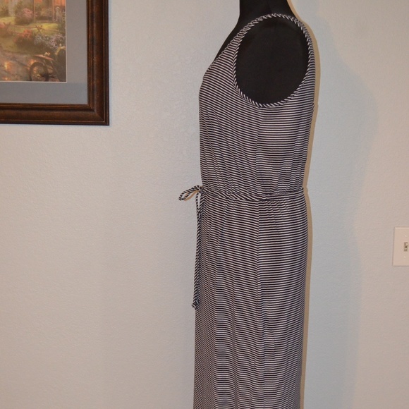 Banana Republic Women's Dress Size M P Black White - Picture 4 of 6